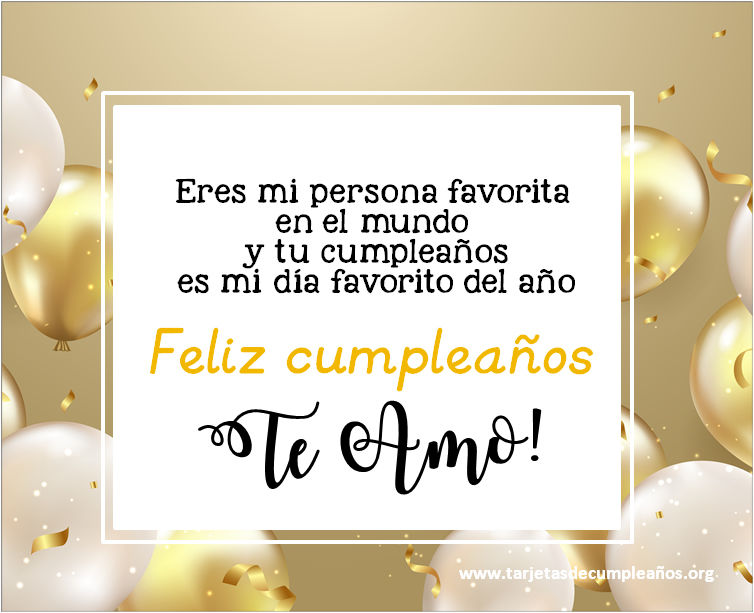 ▷ Tarjetas de Cumpleaños para Esposo o Novio Imágenes con frases ?